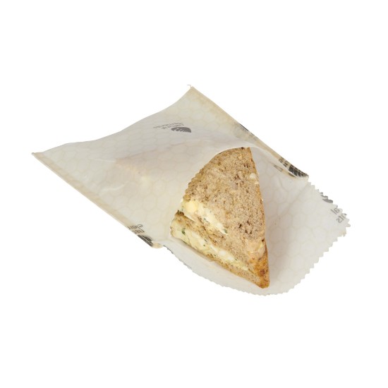 Set 2 pungi alimentare sandvisuri, din ceara de albine Natural Elements - Kitchen Craft
