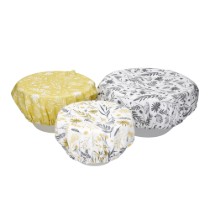 Set 3 huse pentru boluri, bumbac organic, Natural Elements - Kitchen Craft
