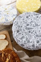Set 3 huse pentru boluri, bumbac organic, Natural Elements - Kitchen Craft