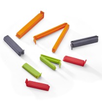 Set 8 cleme / clipsuri pentru pungi, plastic - de Buyer