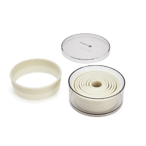 Set 9 cuttere prajituri, forma rotunda, plastic, 5 cm - de Buyer