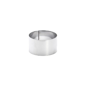 Inel patiserie, inox, 8cm - de Buyer