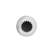 Duza decorat, 17 dinti, inox, 16 mm - de Buyer