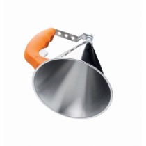 Mini-palnie turnare crema, cu stand 0.8 L KWIK, portocaliu - de Buyer
