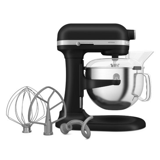 Mixer cu bol 5.6L, Artisan, Model 60, Matte Black - KitchenAid