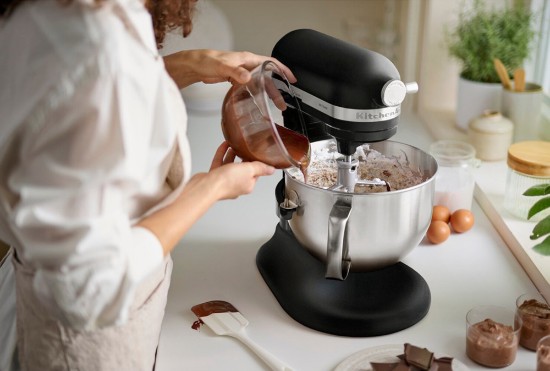 Mixer cu bol 5.6L, Artisan, Model 60, Matte Black - KitchenAid