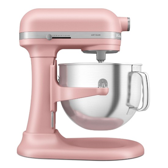 Mixer cu bol 6.6L, Artisan, Model 70, Dried Rose - KitchenAid