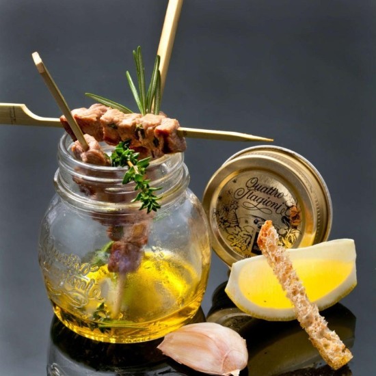 Borcan sticla, 150ml, "Quattro Stagioni" - Bormioli Rocco