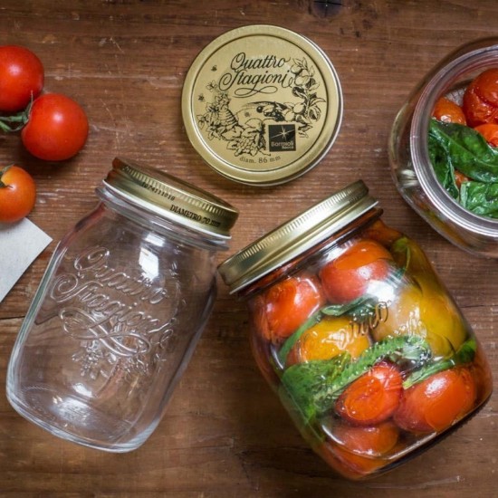 Borcan sticla, 500ml, "Quattro Stagioni" - Bormioli Rocco