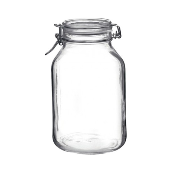 Borcan sticla, 3L, "Fido" - Bormioli Rocco