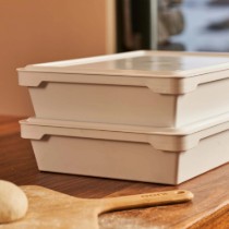 Set 2 cutii cu capac pentru aluat pizza - Ooni