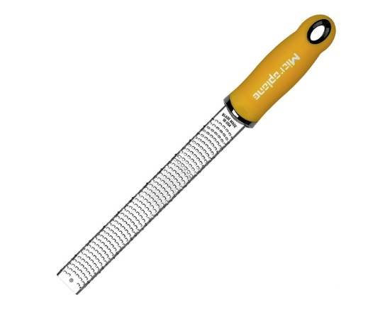 Razatoare clasica, inox chirurgical, 32,5 x 3 cm, Mustard Yellow - Microplane