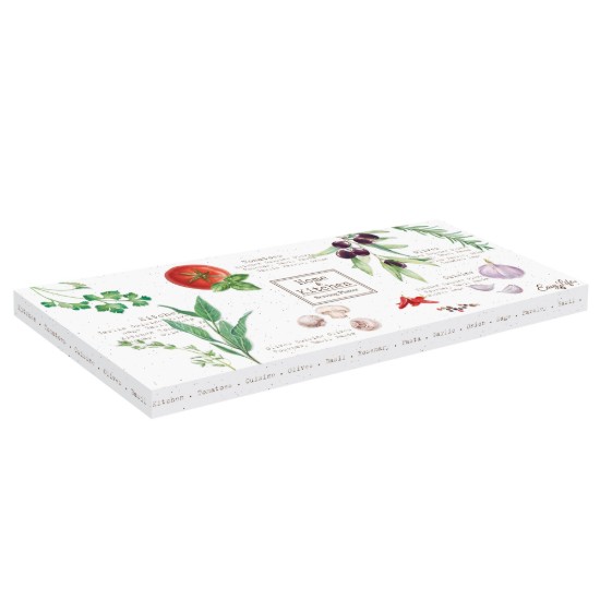 Platou dreptunghiular, portelan, 36x15,5cm,"Home & Kitchen" - Easy Life