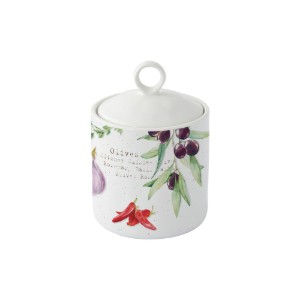 Recipient depozitare, portelan, 9cm, "Home & Kitchen" - Easy Life