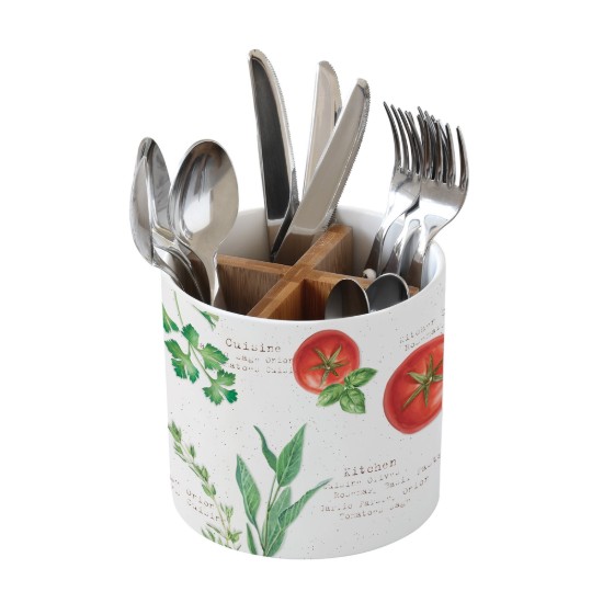 Suport tacamuri, portelan, 14cm, "HOME & KITCHEN" - Easy Life