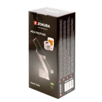 Mixer cu stand pentru spumarea laptelui, inox - Zokura