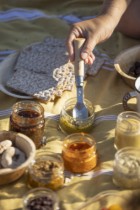 Set 4 piese picnic, inox, "Picnic Plus" - Opinel