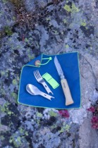 Set 4 piese picnic, inox, "Picnic Plus" - Opinel