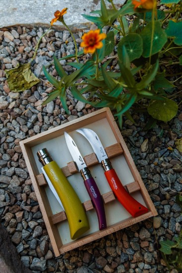 Set 3 cutite de gradinarit, inox - Opinel