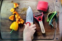 Set 3 piese pentru copii, "Le Petit Chef", Red - Opinel