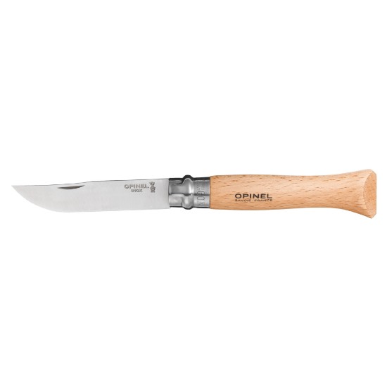 Cutit de buzunar N°09, inox, 9cm, "Tradition Inox" - Opinel