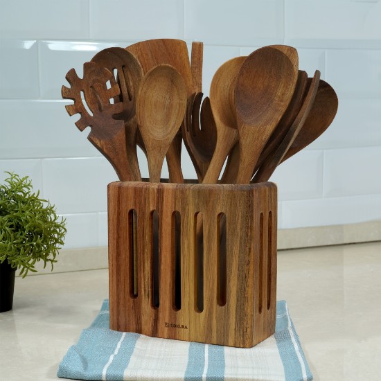 Spatula, lemn de acacia, 35 cm - Zokura