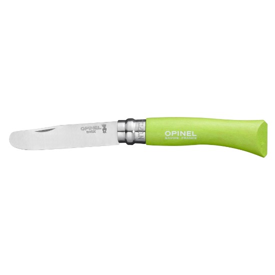 Cutit de buzunar, inox, 8cm, "My first", Apple - Opinel