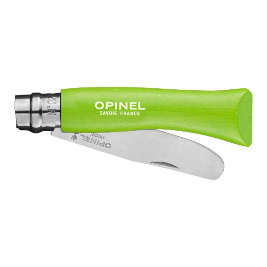 Cutit de buzunar, inox, 8cm, "My first", Apple - Opinel