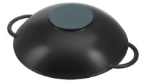 Tigaie wok, fonta, 37cm, Black - Staub