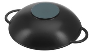 Tigaie wok, fonta, 37cm, Black - Staub