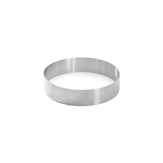 Forma perforata pentru tarta, inox, 15,5 cm - de Buyer