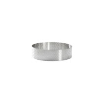 Forma perforata pentru tarta, inox, 7,5 cm - de Buyer