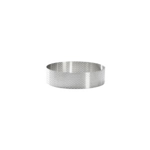 Forma perforata pentru tarta, inox, 7,5 cm - de Buyer