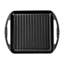 Tava grill patrata, fonta, 24 x 24 cm - LAVA