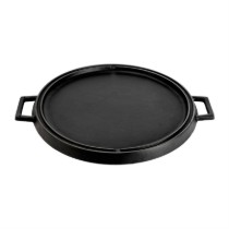 Grill rotund fonta, reversibil, 34 cm - LAVA