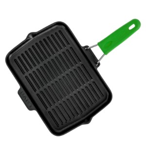 Tigaie grill, fonta, 21x30 cm, Verde - LAVA