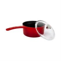 Cratita sos, fonta, 16cm/1,35L, "Glaze", Rosu  - LAVA