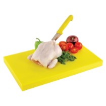 Tocator plastic, 60 x 40 cm, grosime 4 cm, Galben - Viejo Valle