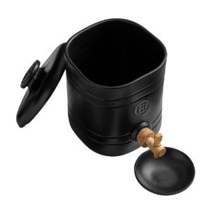 Recipient pentru otet, cu capac, ceramica, 2,5L, Truffle - Emile Henry