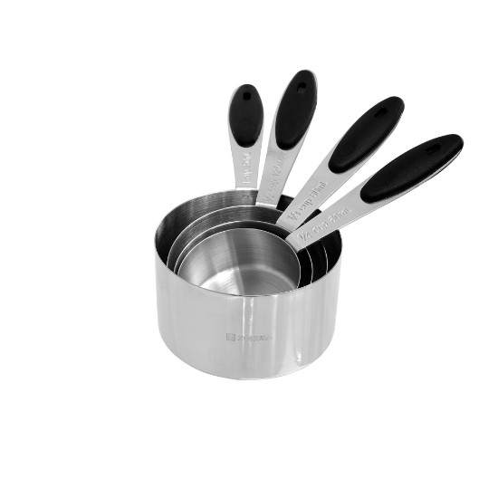 Set 4 cupe masurare ingrediente, inox - Zokura