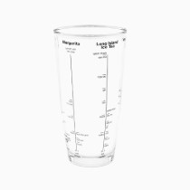 Shaker cu retete, sticla, 700 ml - Zokura