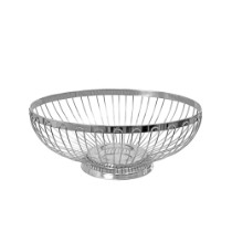 Cos oval pentru servire, inox, 29x20cm - Zokura