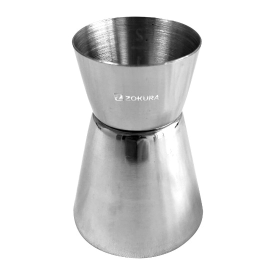 Masura dubla pentru bauturi (jigger), inox, 20/40ml - Zokura