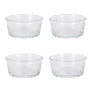 Set 4 boluri ramekin, sticla, 8,5cm - Duralex