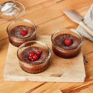Set 4 boluri ramekin, sticla, 8,5cm - Duralex