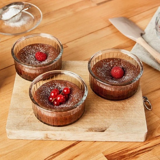 Set 4 boluri ramekin, sticla, 8,5cm - Duralex