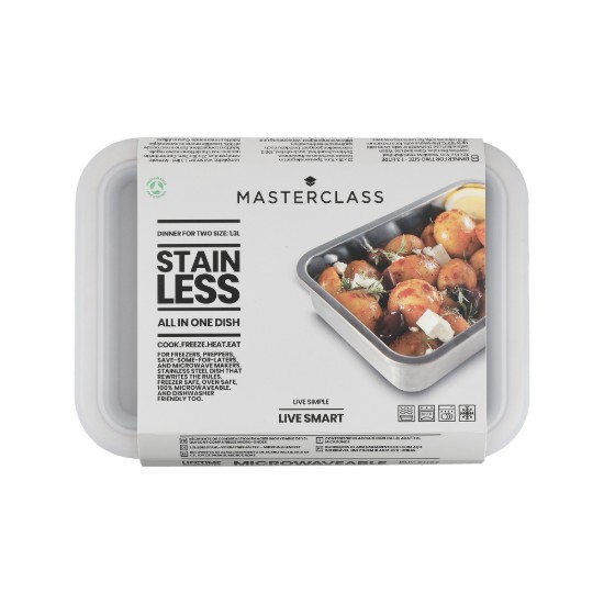 Caserola, inox, 1300ml - MasterClass