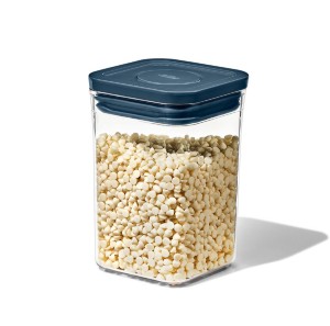 Set caserole 3 piese, din plastic, "POP", Storm Blue - OXO