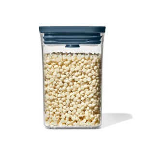 Set caserole 3 piese, din plastic, "POP", Storm Blue - OXO