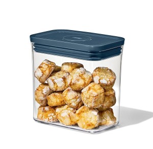 Set caserole 3 piese, din plastic, "POP", Storm Blue - OXO